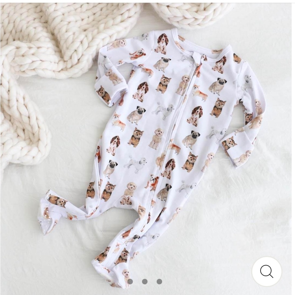 NWT Caden Lane Puppy Love sleeper 6-12 months